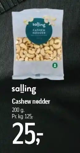 Føtex Cashew nødder tilbud