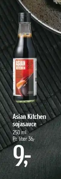 Asian kitchen sojasauce