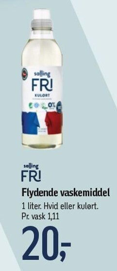 Føtex Flydende vaskemiddel tilbud
