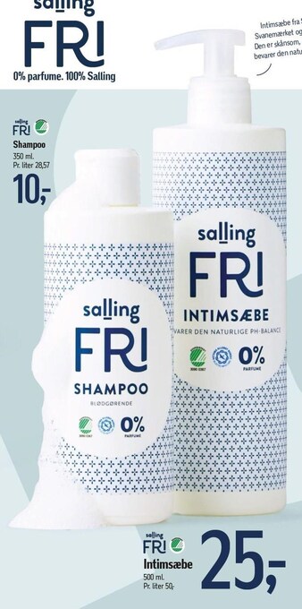 Føtex Shampoo tilbud