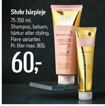 Føtex Stuhr hårpleje tilbud
