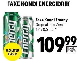 Citti Faxe kondi energy tilbud