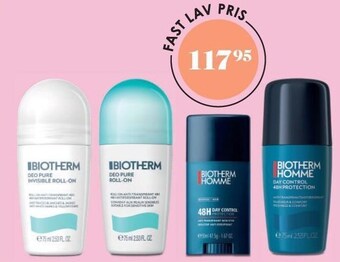 Matas Biotherm deodoranter tilbud
