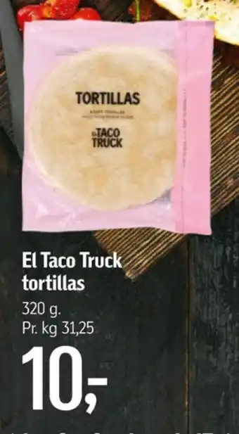 Føtex El taco truck tortillawrap tilbud