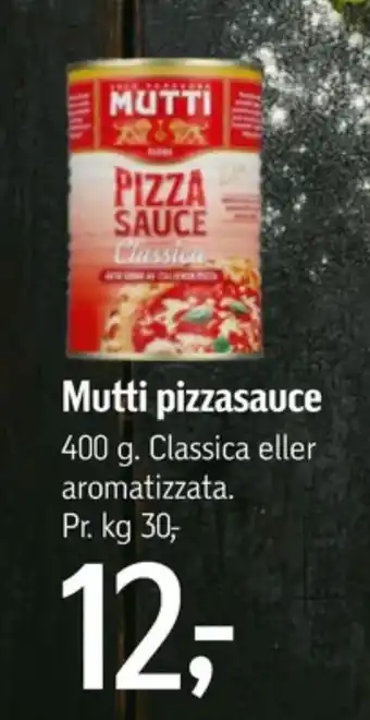 Føtex Mutti sauce flydende tilbud