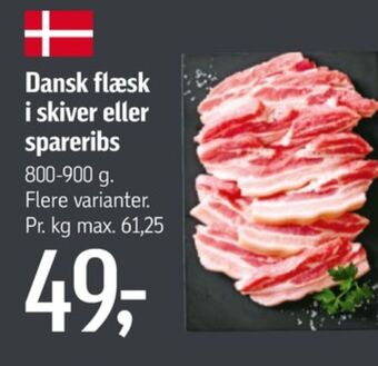 Føtex Ukendt flæsk tilbud