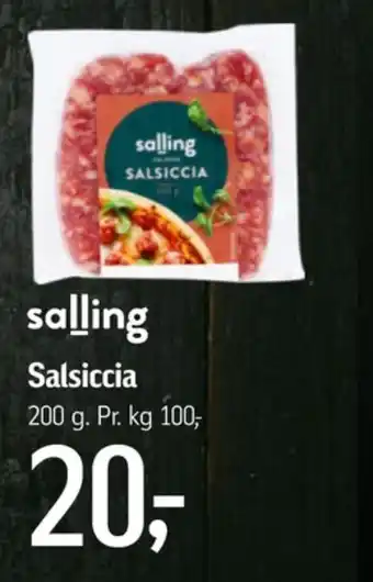 Føtex Salling salsiccia tilbud