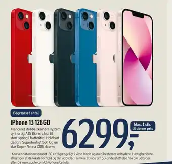 Føtex Apple iphone 13 mobiltelefon tilbud
