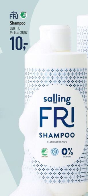 Føtex Salling fri shampoo tilbud