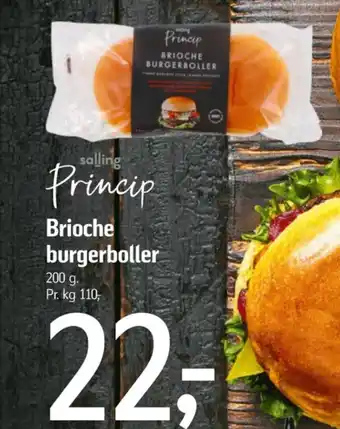 Føtex Princip burgerboller tilbud