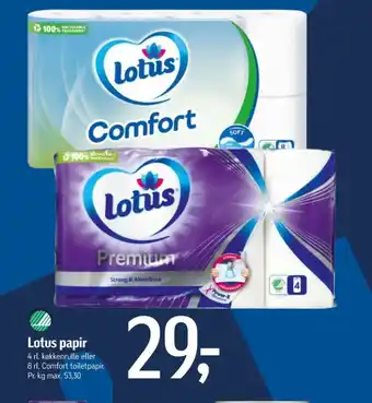 Føtex Comfort køkkenrulle tilbud