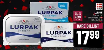 Løvbjerg Lurpak smør tilbud