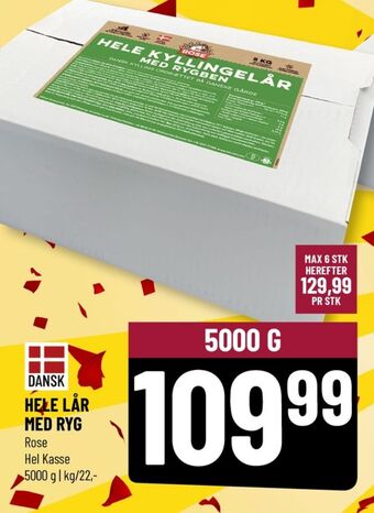 Løvbjerg Rose kyllingelår tilbud