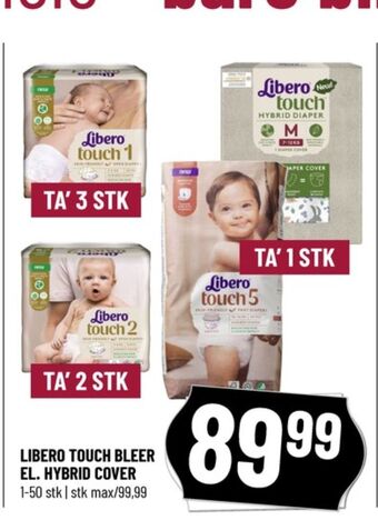 Løvbjerg Touch bleer str 1 2-5kg tilbud