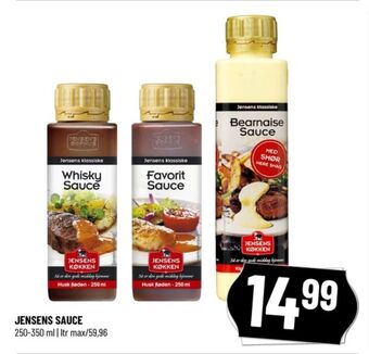 Løvbjerg Jensens køkken sauce flydende tilbud