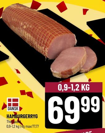 Løvbjerg Theilgaard hamburgerryg tilbud