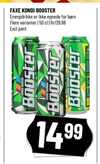 Løvbjerg Booster energidrik tilbud
