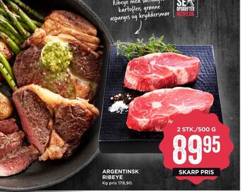 MENY Ukendt ribeye tilbud