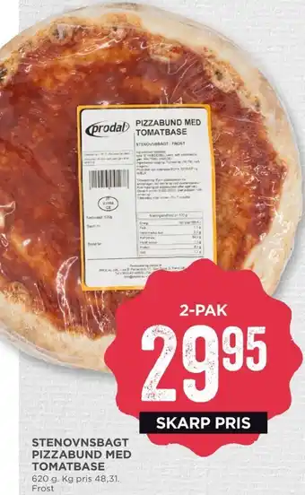 MENY Prodal pizzabunde tilbud