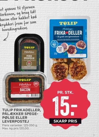 MENY Tulip frikadeller tilbud