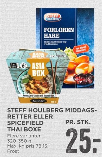 MENY Steff houlberg forloren hare tilbud