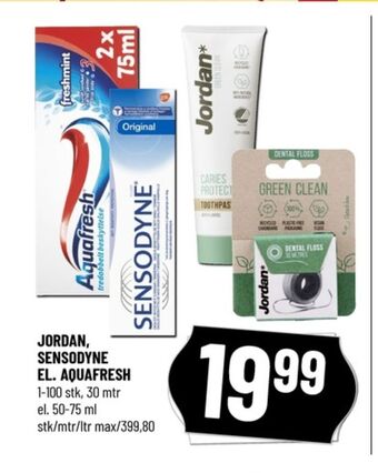Løvbjerg Aquafresh tandpasta tilbud
