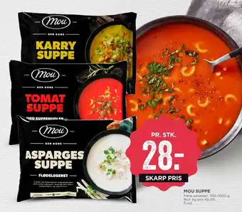 Mou karrysuppe