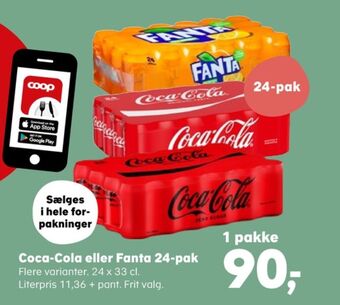SuperBrugsen Coca cola cola tilbud
