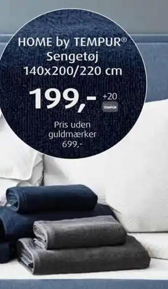 Bilka Home By Tempur Sengetøj 140x200/220cm tilbud