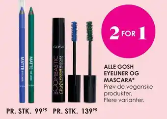 Matas Alle gosh eyeliner og mascara tilbud