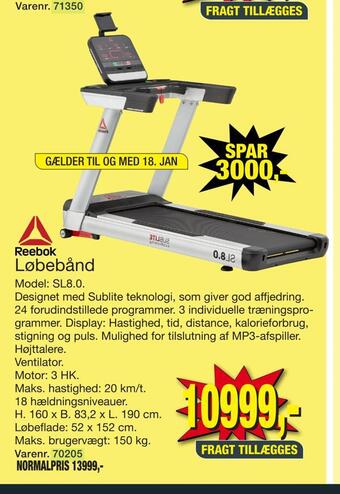 Harald Nyborg Løbebånd tilbud