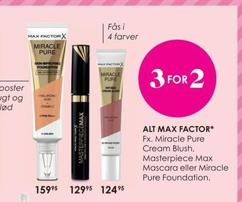 Matas Alt max factor tilbud