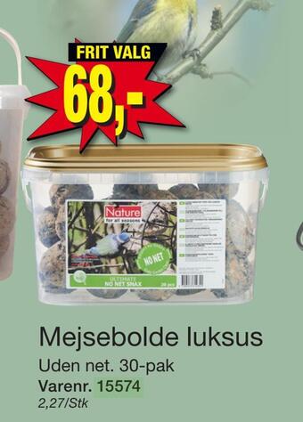 Harald Nyborg Mejsebolde luksus tilbud