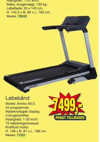 Harald Nyborg Løbebånd tilbud