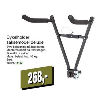 Harald Nyborg Cykelholder saksemodel deluxe tilbud