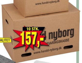 Harald Nyborg Flytte-/ opbevaringskasse tilbud