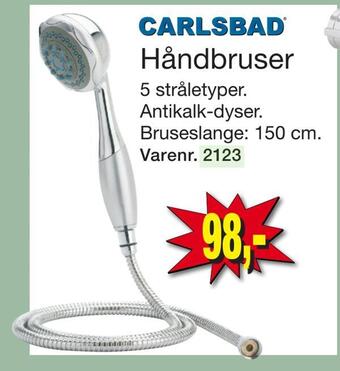 Harald Nyborg Håndbruser tilbud