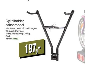 Harald Nyborg Cykelholder saksemodel tilbud