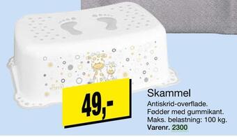 Harald Nyborg Skammel tilbud