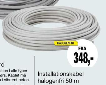Harald Nyborg Installationskabel halogenfri 50 m tilbud