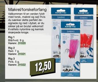 Harald Nyborg Makrel/torskeforfang tilbud