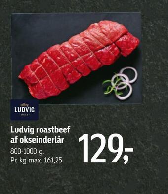 Ludvig roastbeef af okseinderlår