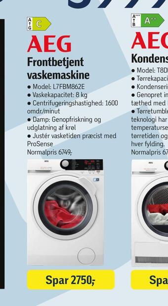 Føtex Frontbetjent vaskemaskine tilbud