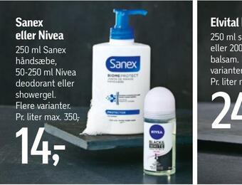 Føtex Sanex eller nivea tilbud