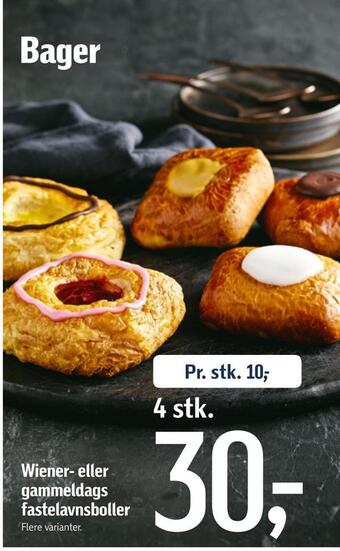 Føtex Wiener- eller gammeldags fastelavnsboller tilbud