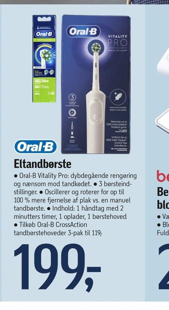 Føtex Eltandbørste tilbud