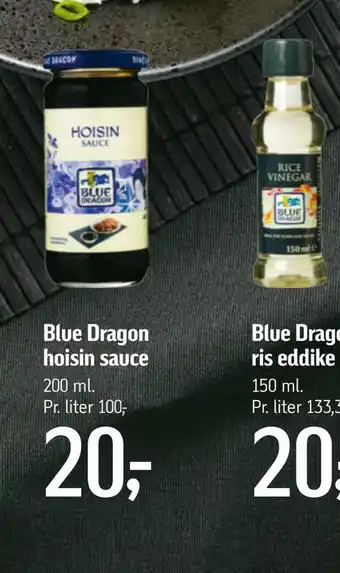 Føtex Blue dragon hoisin sauce blue ris tilbud