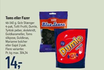 Toms eller fazer