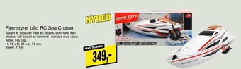Harald Nyborg Fjernstyret Båd RC Sea Cruiser tilbud