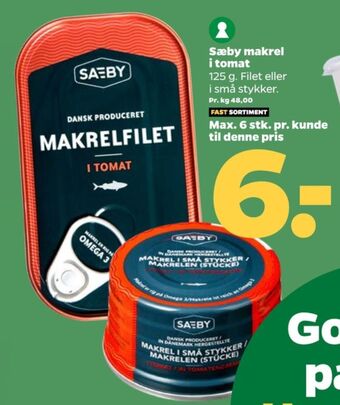 Netto Sæby makrel tilbud